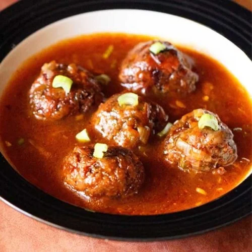 CHEESE MANCHURIAN (GRAVY)