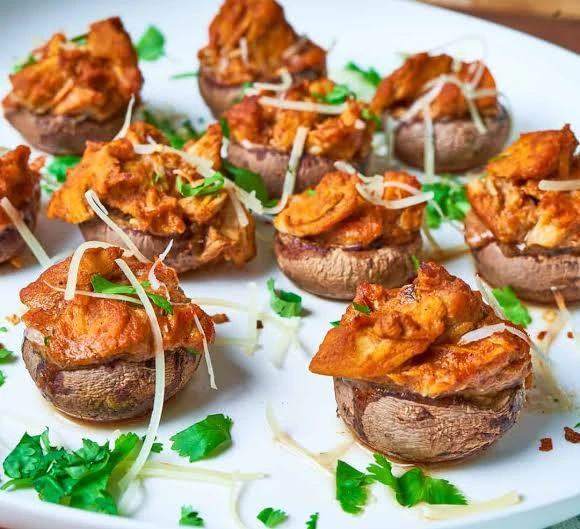 STUFFED MUSHROOM TIKKA